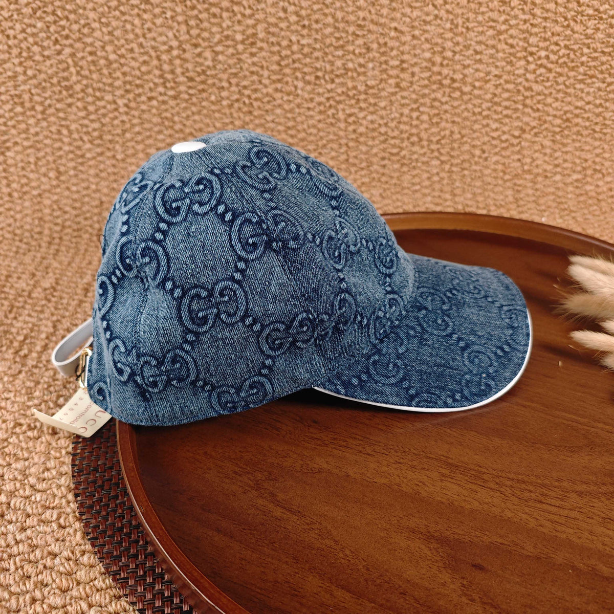 Gucci Denim Baseball Cap - Blue