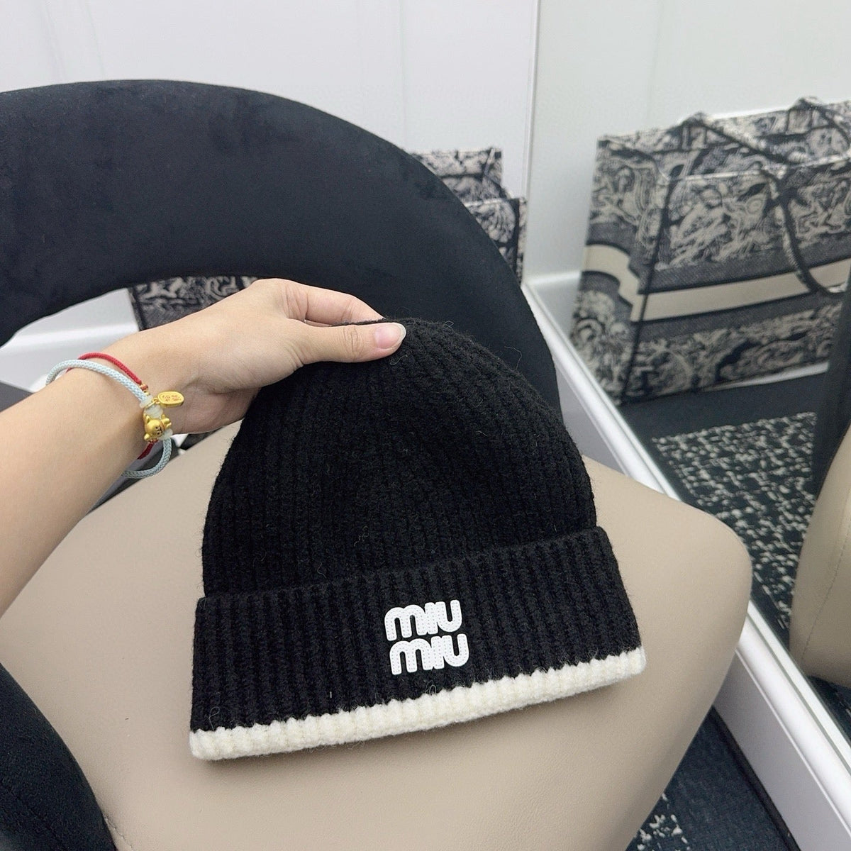 Miu Miu Knitted Beanie